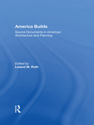 cover image of America Builds